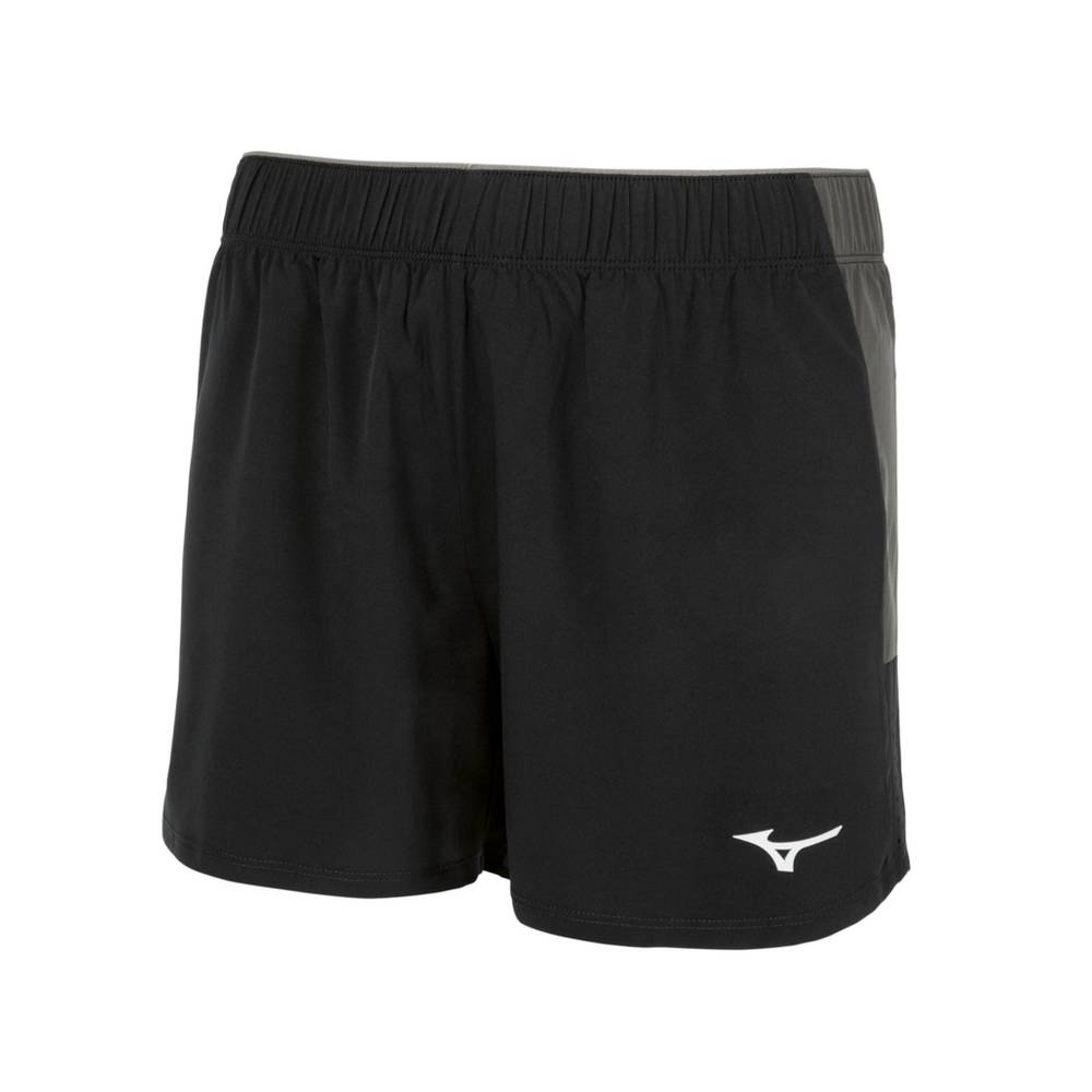 Womens Mizuno Alpha Shorts Black Philippines (RVXTGM546)